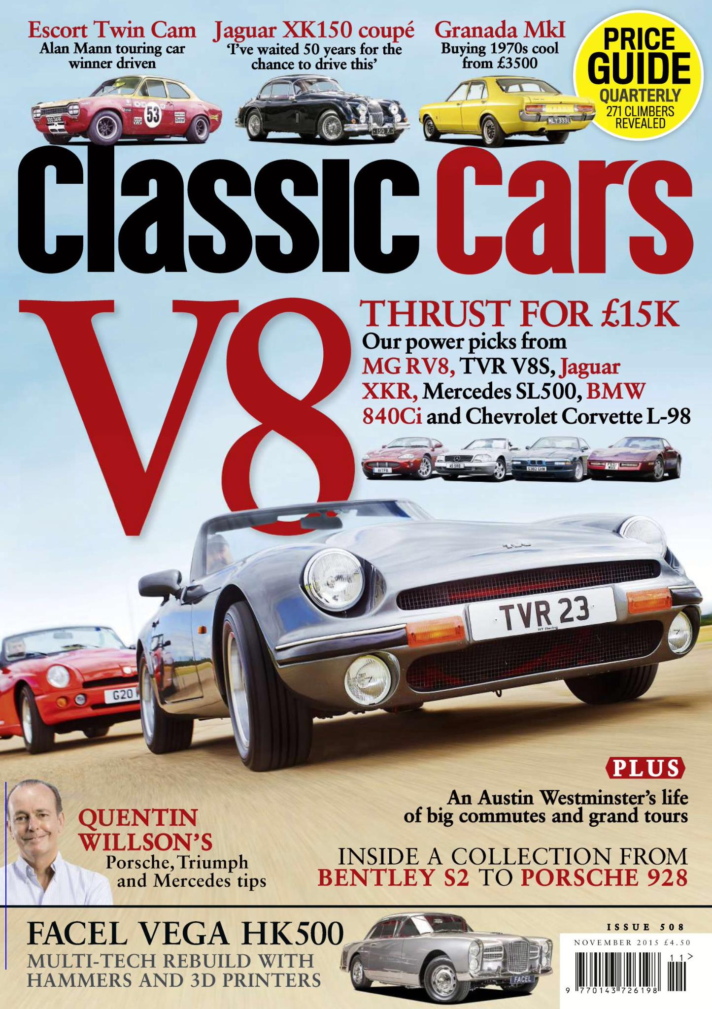Журнал Classic Cars, november 2015